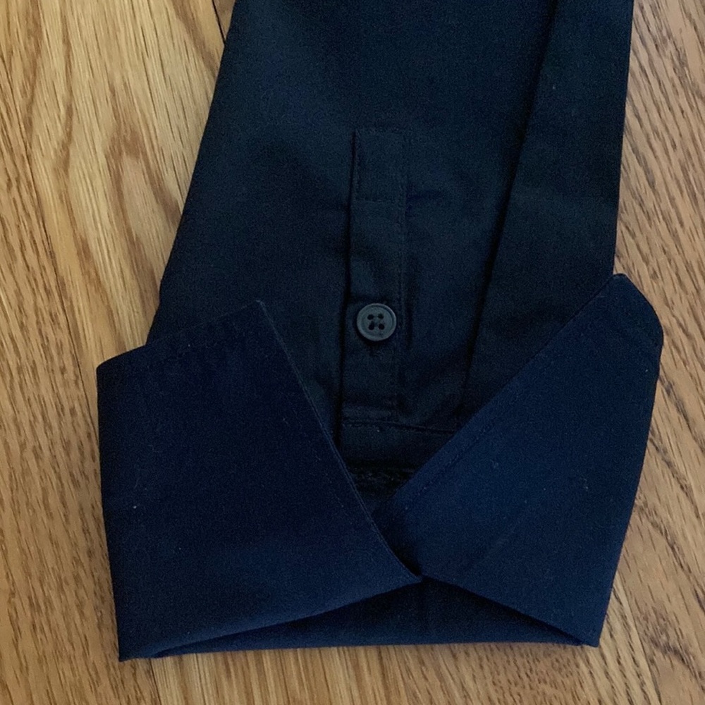 NWT Club Monaco Black Relaxed Shirt Dress Size S - Picture 7 of 14